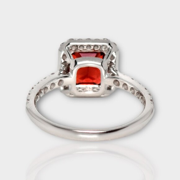 Red Garnet Ring - Picture 5 of 7